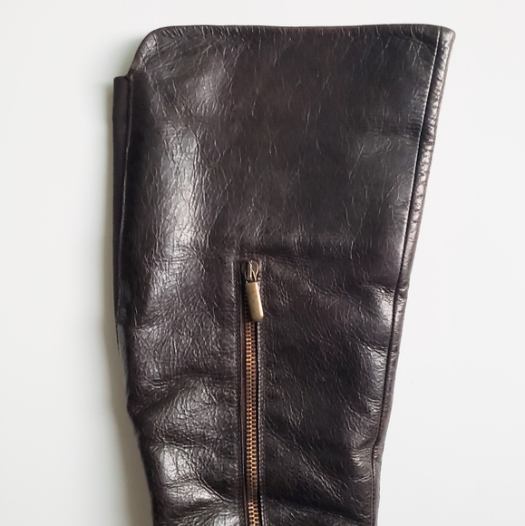 Browns | Leather Knee High Boots - Picture 9 of 13